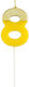 Caspari Birthday Candle CA918