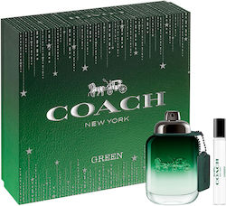 Coach Green Women's Set with Eau de Toilette Coach Green Women's Set with Eau de Toilette