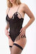 Lafagot Sexy Bodysuit Schwarz