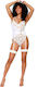 Dreamgirl Sexy Bodysuit Weiß