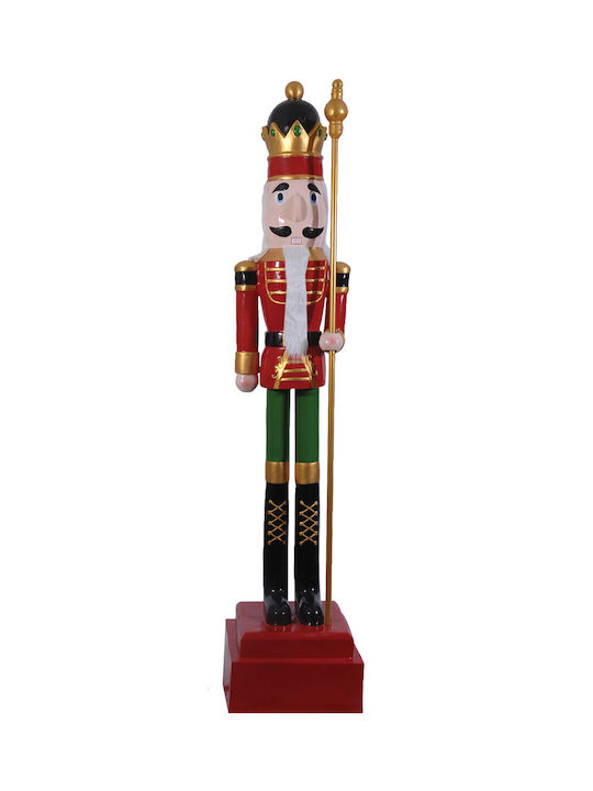 Lianos Nutcracker de Crăciun Lemn Înălțime 150cm.