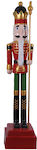 Lianos Nutcracker de Crăciun Lemn Înălțime 150cm.