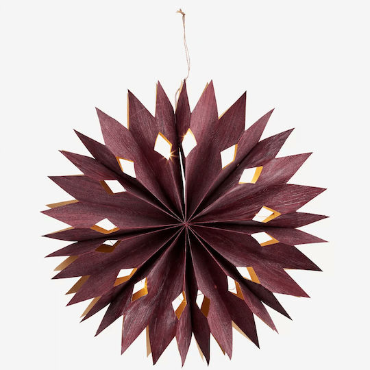 Madam Stoltz Weihnachtliche Dekorative Hängende Sterne Beleuchtete Kunststoff 15Stück