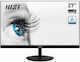 MSI Pro MP271A IPS Monitor 27" FHD 1920x1080 mit Reaktionszeit 4ms GTG