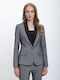 Laura Donini Women's Blazer White/Black