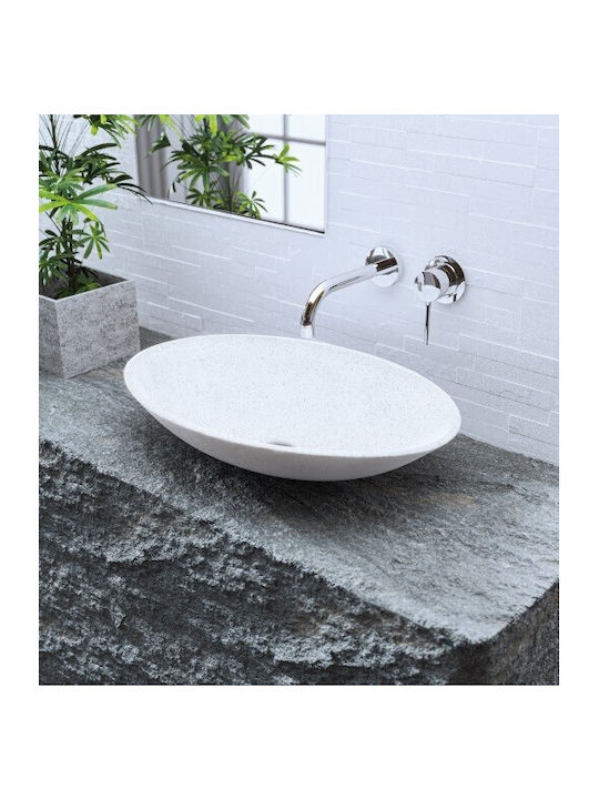 Sanitec Helios Vessel Sink Porcelain 56.5x41x12cm Ocra