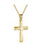 Gold Kreuz 14K mit Kette