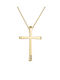 Gold Kreuz 14K mit Kette