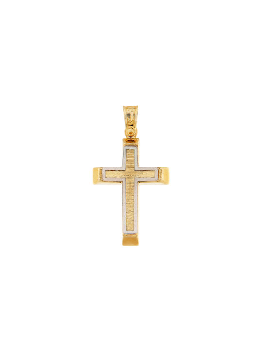 Daskalakis Men's Gold Cross 14K