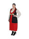 Traditional Costume Vlachopoula with Porphyra with Scarf