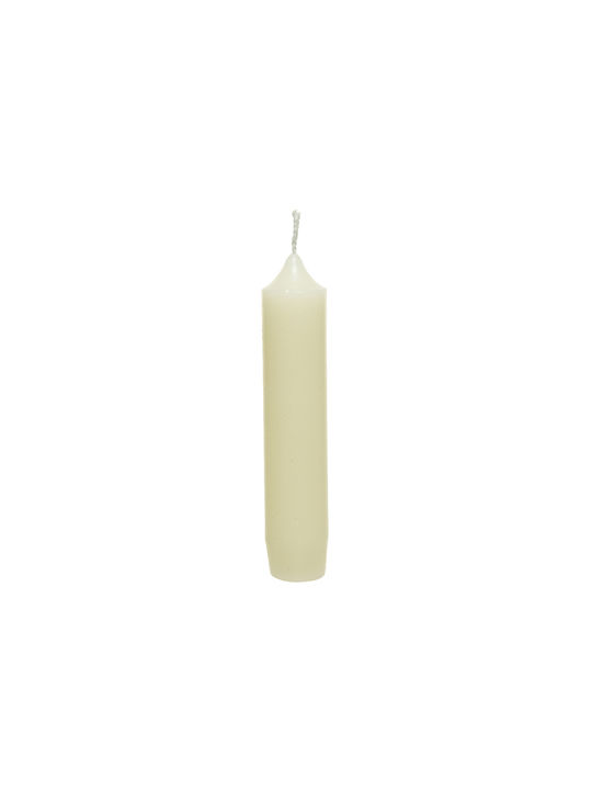 Kaemingk Scented Candle Taper Beige 1pcs