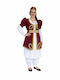 Traditional Costume Mykonos with 3 Rows Necklace