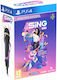 Let's Sing 2024 1 Microphone Bundle PS4 Game
