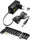 Goobay Universelles Netzadapter Einstellbare Spannung 4.5 1A mit Leistung 4.5W mit Steckerset (64568)
