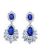 Gloria Hope Earrings with Stones