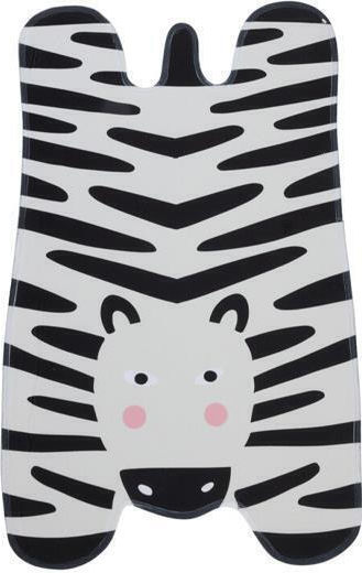 Zebra Kinder Teppich Mehrfarbig 50x80cm