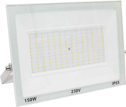 Adeleq Στεγανός Προβολέας LED 150W Ψυχρό Λευκό ...