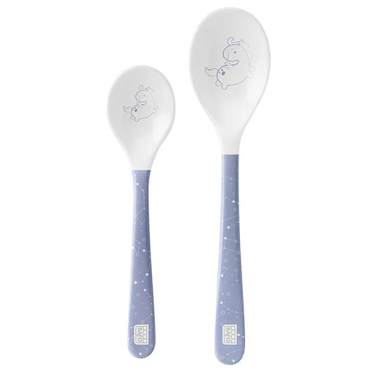 Saro Baby Set mit Löffeln aus Kunststoff 2Stück