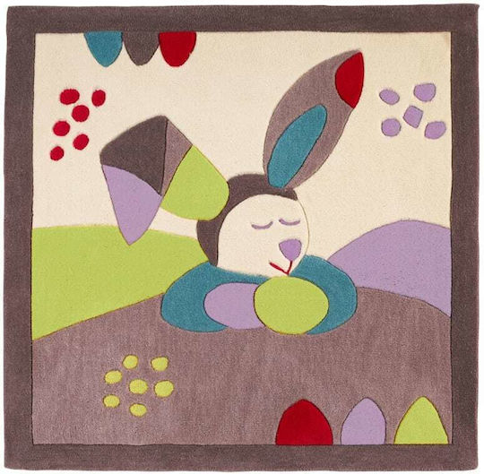 Sauthon Παιδικό Χαλί Πολύχρωμο 110x110cm