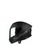 Pilot Alpha SV Black Matt Motorcycle Helmet Full Face ECE 22.06 1550gr with Sunvisor