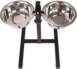 Nobleza Stainless Steel Bowl Food & Water 2x