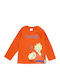 Kinderhemd Langarm Orange