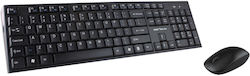 Serioux SRXK-NK9800WR Безжично - Комплект с мишка Английска US Serioux SRXK-NK9800WR Безжично - Комплект с мишка Английска US