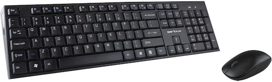 Serioux SRXK-NK9800WR Wireless Keyboard & Mouse Set English US