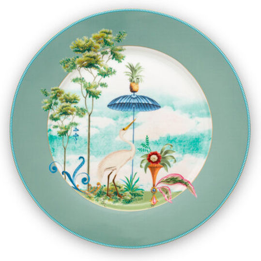 PiP Studio Διακοσμητική Πιατέλα Μπλε