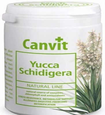 Canvit Yucca Schidigera Συμπλήρωμα Διατροφής Σκύλου σε Δισκία 160gr για Γαστρεντερικές Διαταραχές