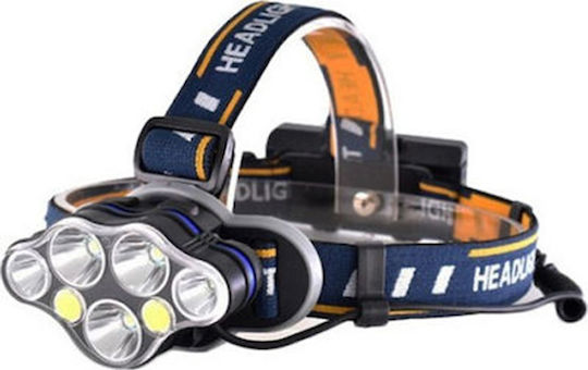 ACP Rechargeable Headlamp LED IPX4 with Maximum Brightness 2400lm