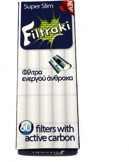 Filtraki Филтърни Накрайници Активен въглен 5.7мм 60x1бр