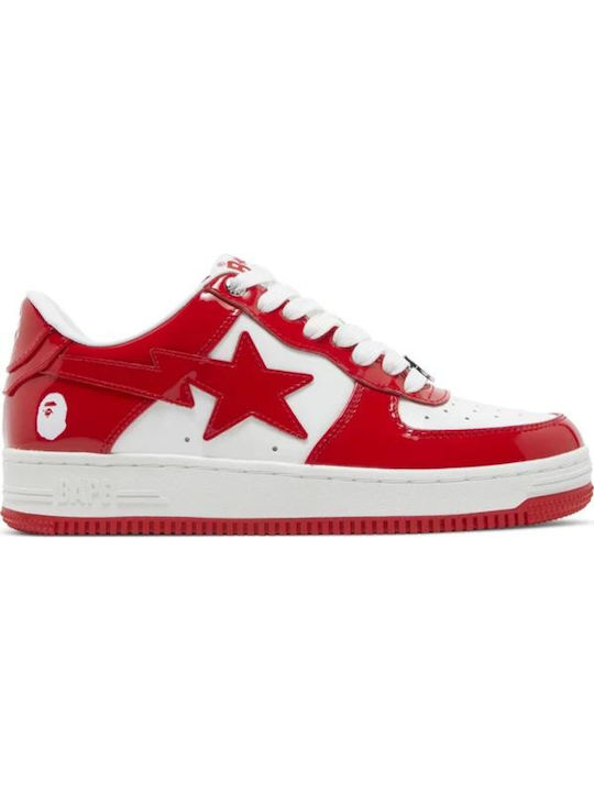 Aape By A Bathing Ape® Bapesta #5 Ανδρικά Sneakers Κόκκινα