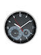 Wall Clock Black Ø25.3cm