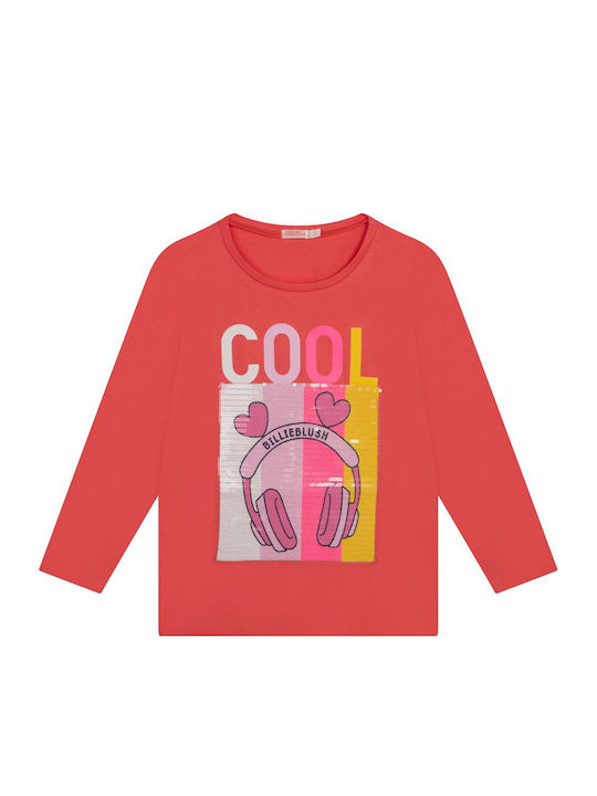 Kinderhemd Langarm Orange