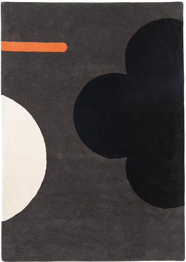 Orla Kiely Geo Flower 120x180cm Graphite