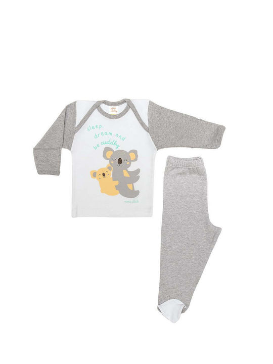 Nina Club Kids Pajamas Gray