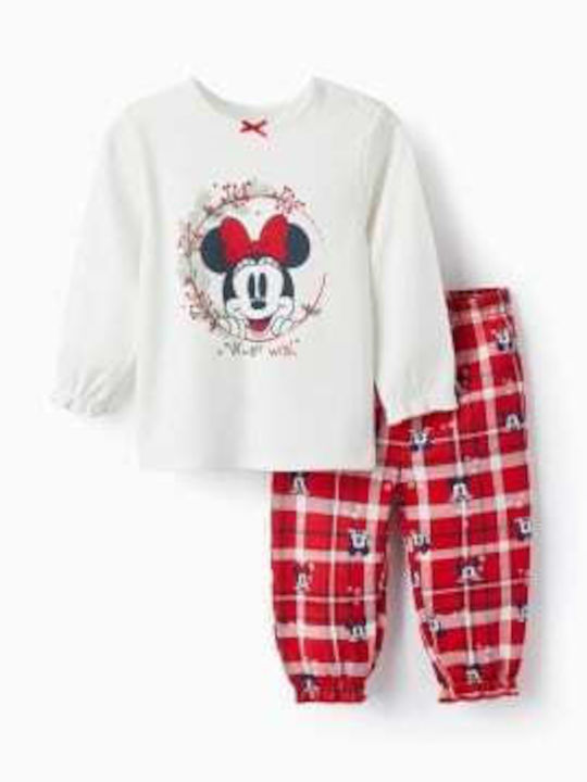 Zippy Kids Pyjamas Ecru, Red