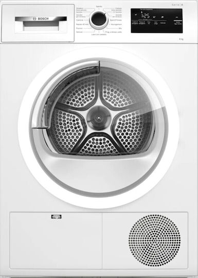Bosch Serie 4 Tumble Dryer 8kg with Heat Pump