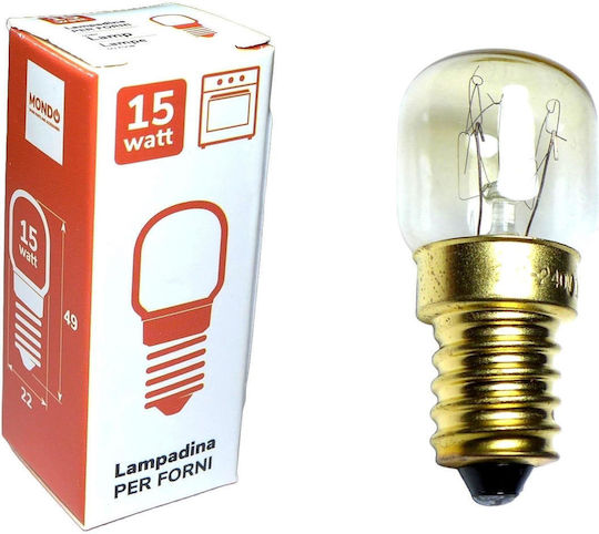 Mondo Ofenlampe 15W für Sockel E14