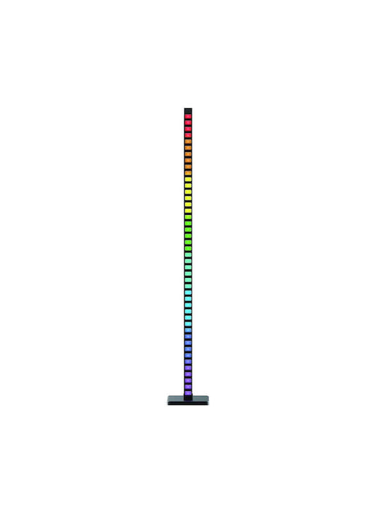 Avide LED Floor Lamp with RGB Light Black