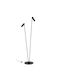Luma Floor Lamp with Socket for Bulb GU10 Copper