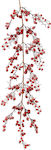 Christmas Garland Red 150x20cm 1pc