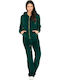 Sweatpants Set Velvet Green.