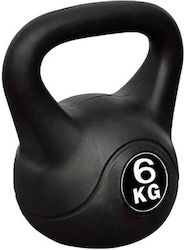 Factory Kettlebell από PVC 6kg Μαύρο Factory Kettlebell από PVC 6kg Μαύρο