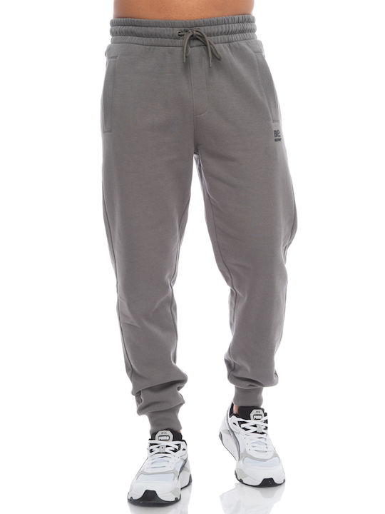 Be:Nation Men's Sweatpants with Rubber Gray