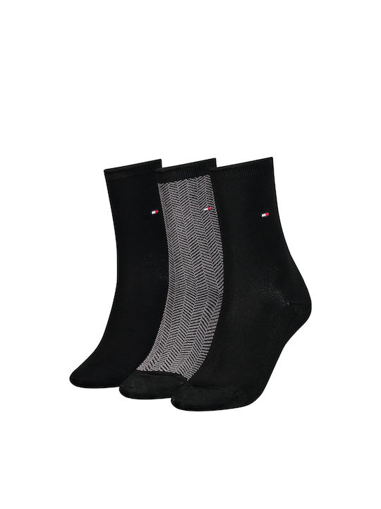 Tommy Hilfiger Women's Socks Black (002/BLACK) 3Pack