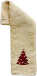 Decotelia Christmas Towel Fabric Beige L60xW40cm.