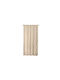 Easy Home Vorhang Verdunkelung mit Bleistiftfalten Beige 140x270cm
