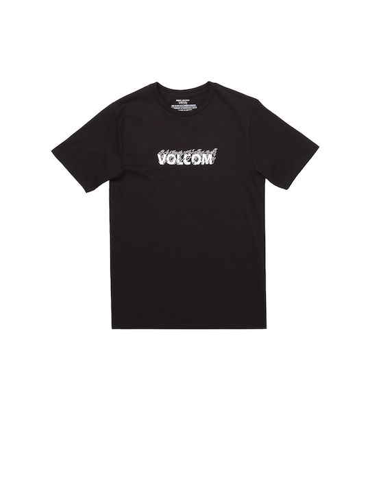 Volcom Παιδικό T-shirt Μαύρο